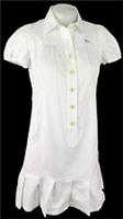BURBERRY BLUE LABEL Womans White S/S SHIRT TUNIC DRESS- S - EU36 - UK8 -RRP £425 - S Regular