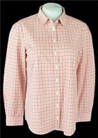 BURBERRY LONDON Womans Pink Check L/S EVENING SHIRT - M - EU40 - UK12 - RRP £189 - M Regular