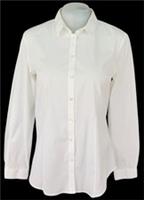 BURBERRY LONDON Womans White L/S EVENING SHIRT Formal - S - UK10 - EU38 - &pound;225 - S Regular