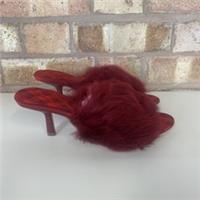 Burberry Minnie 65 Heels Sandals UK Size 3 EU Size 36 Ripple Red IP Check