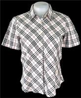 BURBERRY LONDON Girls Check S/S EVENING SHIRT - L - 11/12 Yrs - Chest 36" - &pound;189
