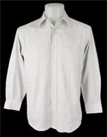 BURBERRY LONDON Mens Blue/Grey L/S EVENING DRESS SHIRT - 16" - L - 48" - &pound;285 - L Regular
