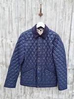 Burberry Women's Blue Roden Quilted Jacket - Size: XS - XS Regular