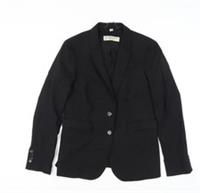 Burberry Women's Black Blazer - Size 12 Classic Fit - 12 Regular