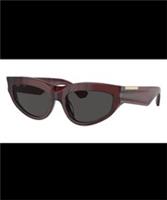 New BURBERRY Red Cat Eye BE4425U 4115/87 Sunglasses Women