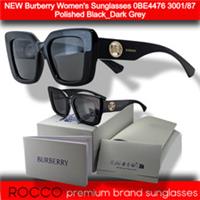 NEW Burberry Women's Sunglasses 0BE 4476 3001/87 Polished Black_Dark Grey