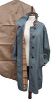 Burberry New Womens Camden Car Coat UK 10 USA 8 IT 42 M £1590 Modern Blue LTD Ed - 8 Regular