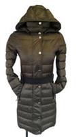 Burberry Abbeydale Puffer JacketUK 2 USA 0 XXS Green Duck Down New Coat Hood - 2 Regular