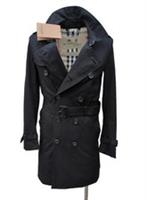 Burberry Sandringham Black Trench Coat IT46 UK 36" Chest XS Long Man BNWT NEW - XS Regular