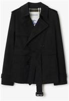 Burberry 2025 £1490 Cotton Blend Trench Jacket UK 2 USA 0 IT 34 XXS XS Black - 2 Regular