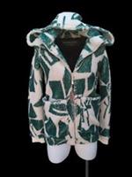 Burberry New Floral Cashmere & Silk Jacket L Large UK 12 14 Coat Fleece - L Regular