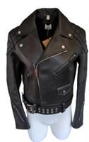 Burberry Motorbike Jacket UK 6 Leather Black Biker Aviat New IT 38 USA 4 S Small - 6 Regular