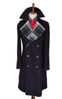 BNWT £1695 Mens Runway Burberry Black & Tartan Trench Coat IT 46 UK 36" - 38" XS - XS Regular
