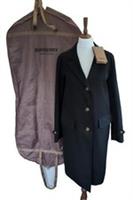 BNWT + Carrier Burberry Ladies Black Showerproof Coat England UK 6 USA 4 IT 38 S - 6 Regular