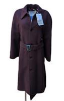 Burberry 2025 £2765 UK 10 Oversized Belted Wool Coat USA 8 IT 42 M Berry - 10 Regular