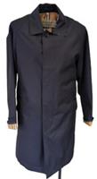 Burberry Car Coat M Medium IT 50 UK 40" Chest Navy Camden Lightweight Italy - M Regular