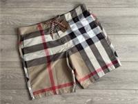 Burberry Check Swim Shorts Archive Beige Checked Swimming Pool XX-Large 'XXL' - 2XL Regular