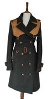 Burberry Women's Trench Coat UK 6 USA 4 IT 38 Special Edition Italy Leather New - 6 Regular
