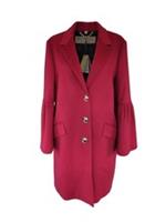 Burberry New Coat Samborne Parade Red UK 16 USA 14 IT 48 XL L £1195 Cashmere - 16 Regular