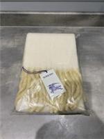 Burberry Reversible Logo Alpaca Wool Blend Scarf Sandstone RRP £250 Brand New