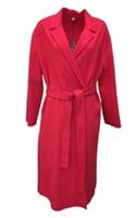 Burberry Cashmere Trench Coat UK 12 Red £3350 Sulby USA 10 S M L 2025 Long - 12 Regular