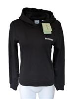 Burberry Black Hoodie Small 100% Cotton Ladies NWT - S Regular