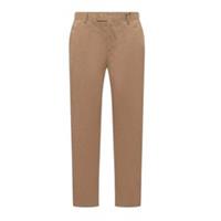 Burberry Mens Shilton Cotton Trousers / 36R Camel Beige SY3423 - 36R Regular