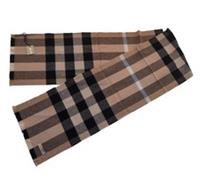 Burberry Scarf 176 cm x 28 Lash Fringe Giant Exploded Check Scarf Wool Cashmere