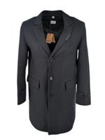 Burberry Overcoat XS IT 46 UK 36" Italy Black NEW Terrington Wool Cashmere - XS Regular