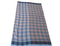 Burberry Check Scarf Two Tone Archive Check & Heritage Nova Check 58.5" x 57"