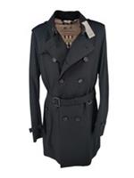 Burberry Trench Coat Sandringham Black IT 58 XL XXL 48" Chest Long New BNWT - XXL Regular