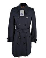 Burberry Trench Coat Chelsea UK 6 USA 4 IT 38 Heritage Mid Length Midnight Navy - 6 Regular