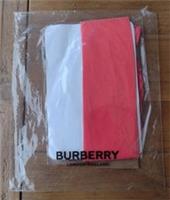 Brand New Women's Burberry 'Bright Pink Monogram TB Motif Seamed Tights RRP &pound;119