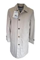 Burberry Stone Car Coat IT 48 38" S Small New 2025 Beige Heron BNWT England - S Regular