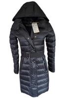 Burberry Puffer Coat XXS UK 2 USA 0 Jacket Black Down Hooded Abbeydale - XXS Regular