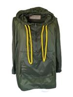 Burberry Waterproof Pullover Forest Green New Defect M Medium One Size - M Regular