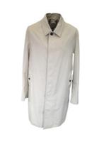 Burberry Car Coat IT 56 UK 46" Chest Cotton Check Mens Stone XL XXL BNWOT - XL Regular