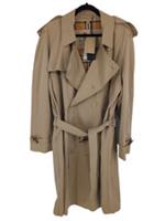 Burberry Trench Coat Westminster IT 56 XL 46" Chest Long Length New BNWT Honey - XL Regular