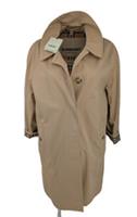 Burberry Car Coat Camden UK 10 US 8 Cotton Check Honey BNWT Medium Beige Trench - 10 Regular