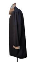 Burberry Car Coat Paddington IT 56 XL XXL Heritage Black Trench NWT Check - XXL Regular