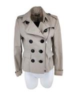 Burberry Trench Coat 10 UK Stone US 8 Brookleigh NWT Jacket Lightweight - 10 Regular
