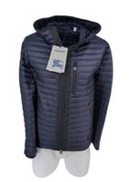 Burberry Letham Jacket S Navy Goose Down Men Purple Small - S Regular