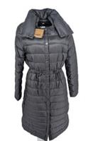 Burberry Puffer Coat L Large Jacket Black Down Hooded Newent - L Regular