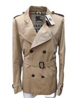 Burberry Kensington Trench Coat Honey IT 58 XL XXL 48" Chest Short New BNWT - IT 58 Regular