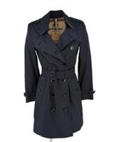 Burberry Chelsea Trench Coat UK 6 USA 4 IT 38 Heritage Mid Length Midnight Navy - 6 Regular