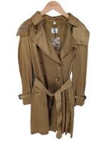 Burberry Kensington Trench Coat UK 4 Special Edition Gold US 2 IT 36 Packable - 4 Regular