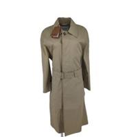 Burberry Car Coat The Bradford Cotton Gabardine Trench England Hunter - L Regular