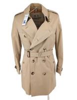 Burberry Kensington Trench Coat IT 46 Honey XS 36" Chest Mid Length BNWT - IT 46 Regular
