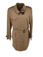 Burberry Chelsea Trench Coat Honey IT 58 XL XXL 48" Chest Mid Length New BNWT - IT 58 Regular