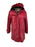 Burberry Womens Waterproof Jacket UK 6 Coat New Nova Check Lining Hood - 6 Regular